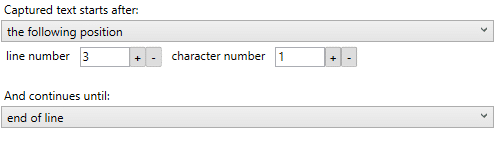 other parsing options