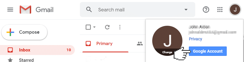 choosing gmail