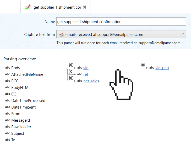 overview of the concept of multiple step parsing